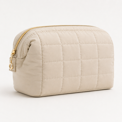 Puffy Padded Travel Cosmetic Organizer for Women